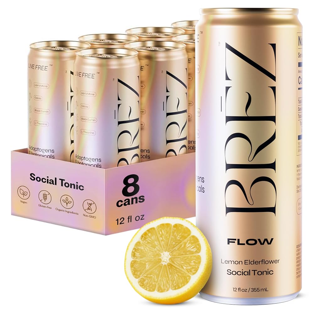 BREZ BRĒZ Lion's Mane Mushroom Drink
