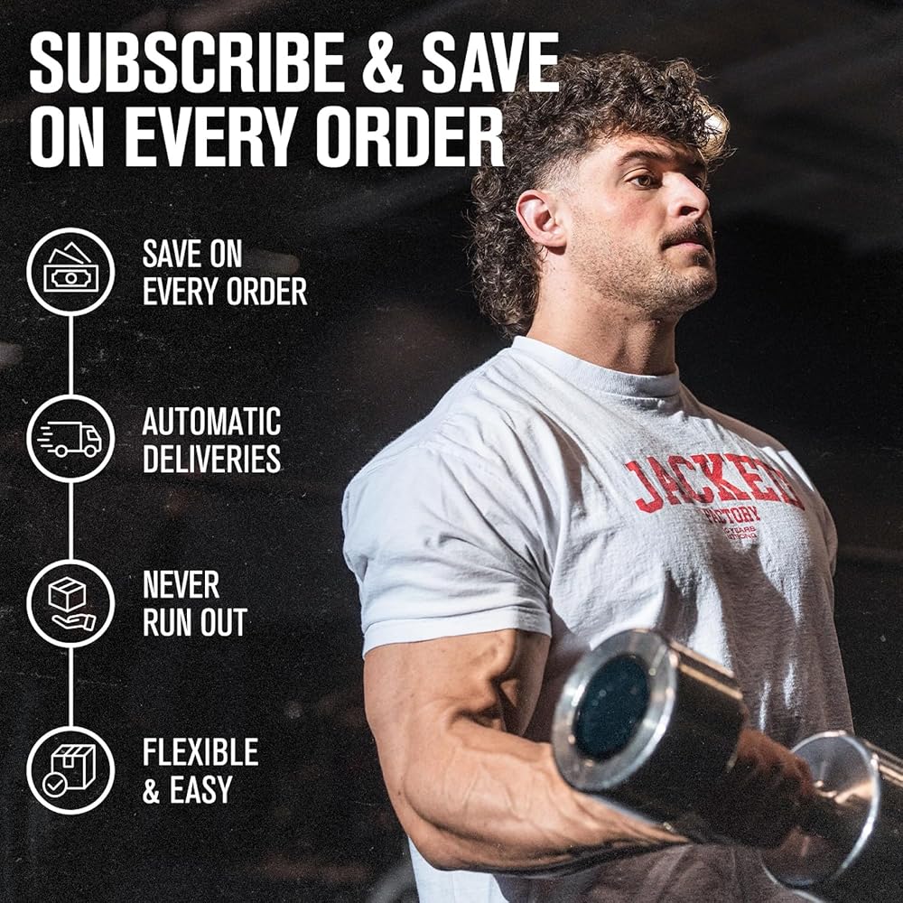 Jacked Factory Flavored Creatine Monohydrate - Creatine Supplement