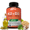 NutriFlair Vitamin D3 + K2 5000 IU Plant-Based - 90 Capsules