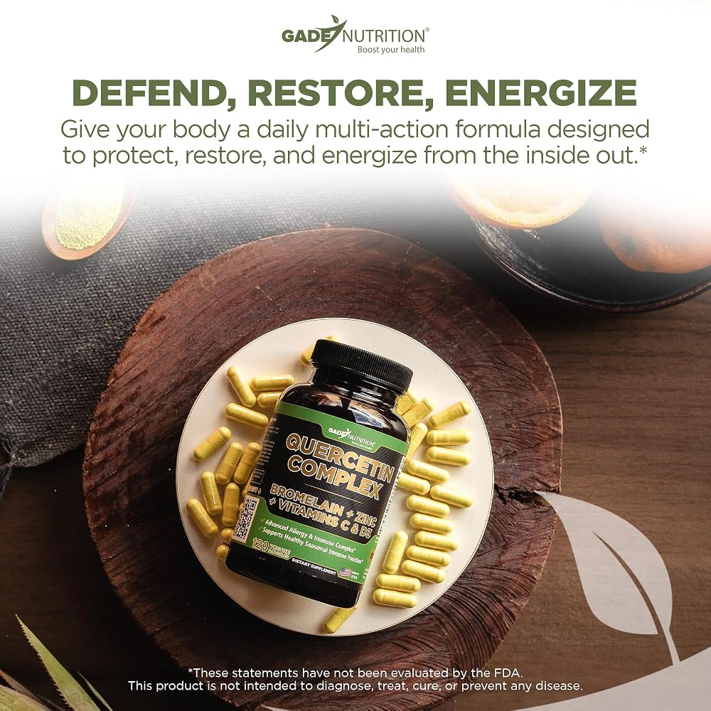 GADE NUTRITION BOOST YOUR HEALTH Quercetin Complex Parent