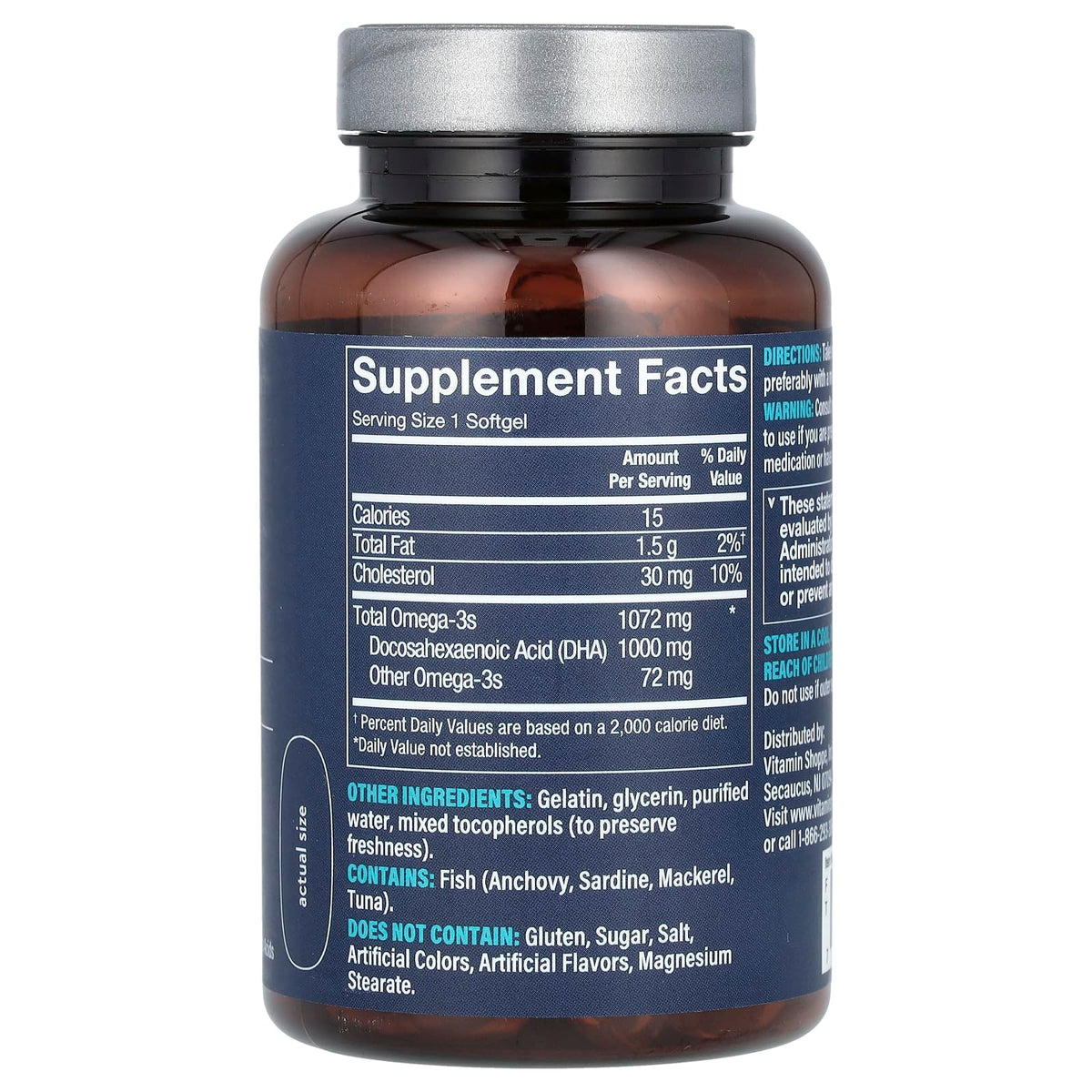 VIGUMYO DHA Omega-3 1000 mg Brain & Eye Support - 60 Softgels - image 2