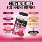 Airborne Vitamin C 1000mg Immune Support Gummies - 21 Count - image 3