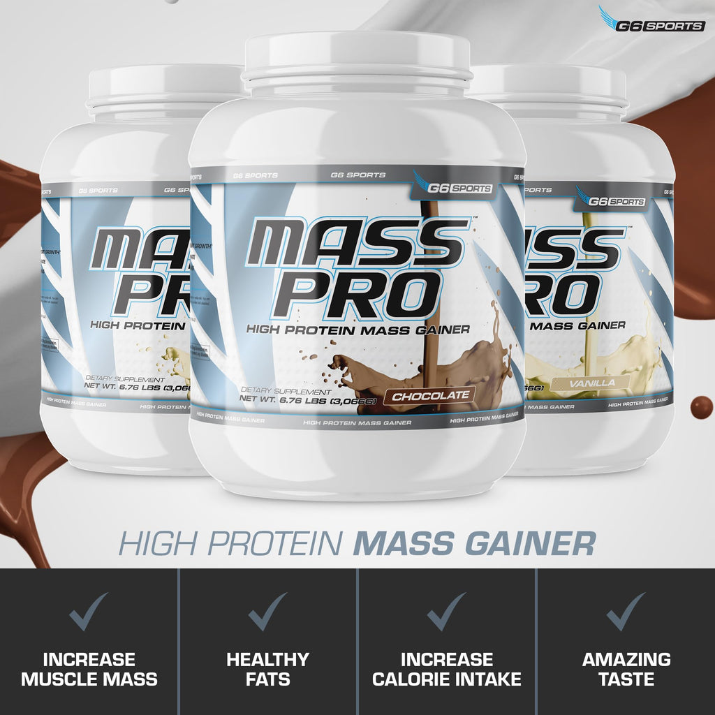 G6 Sports G6 Mass Pro High Protein Gainer
