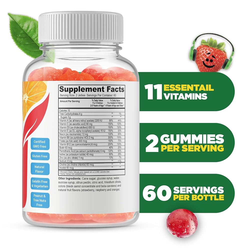 Doctors Orders Multivitamin for Kids Kosher Gummies - 120 Count - image 2