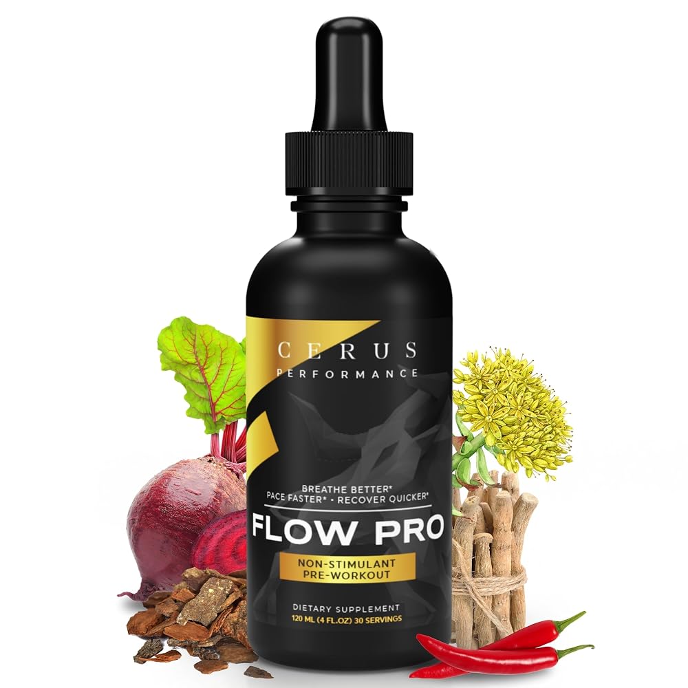 Cerus Performance Flow Pro Stimulant-Free Endurance Pre-Workout - 4 Fl Oz