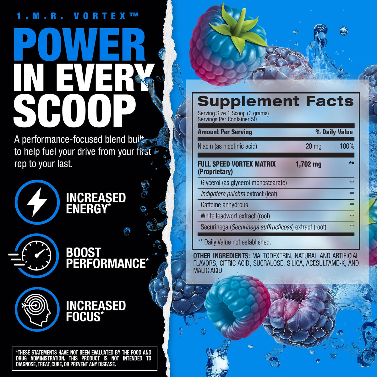 BPI Sports 1.M.R Vortex Pre Workout Powder
