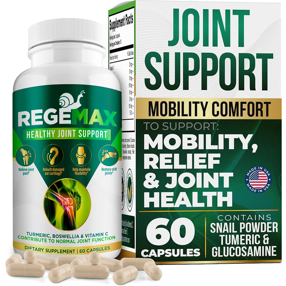 AURA VITAMINS REGEMAX Joint Comfort Supplement - 60 Capsules