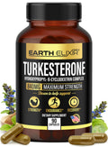 Earth Elixir Turkesterone 840 mg Strength Support - 90 Capsules