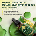 GPGP GreenPeople Mullein Leaf Extract Drops for Lungs