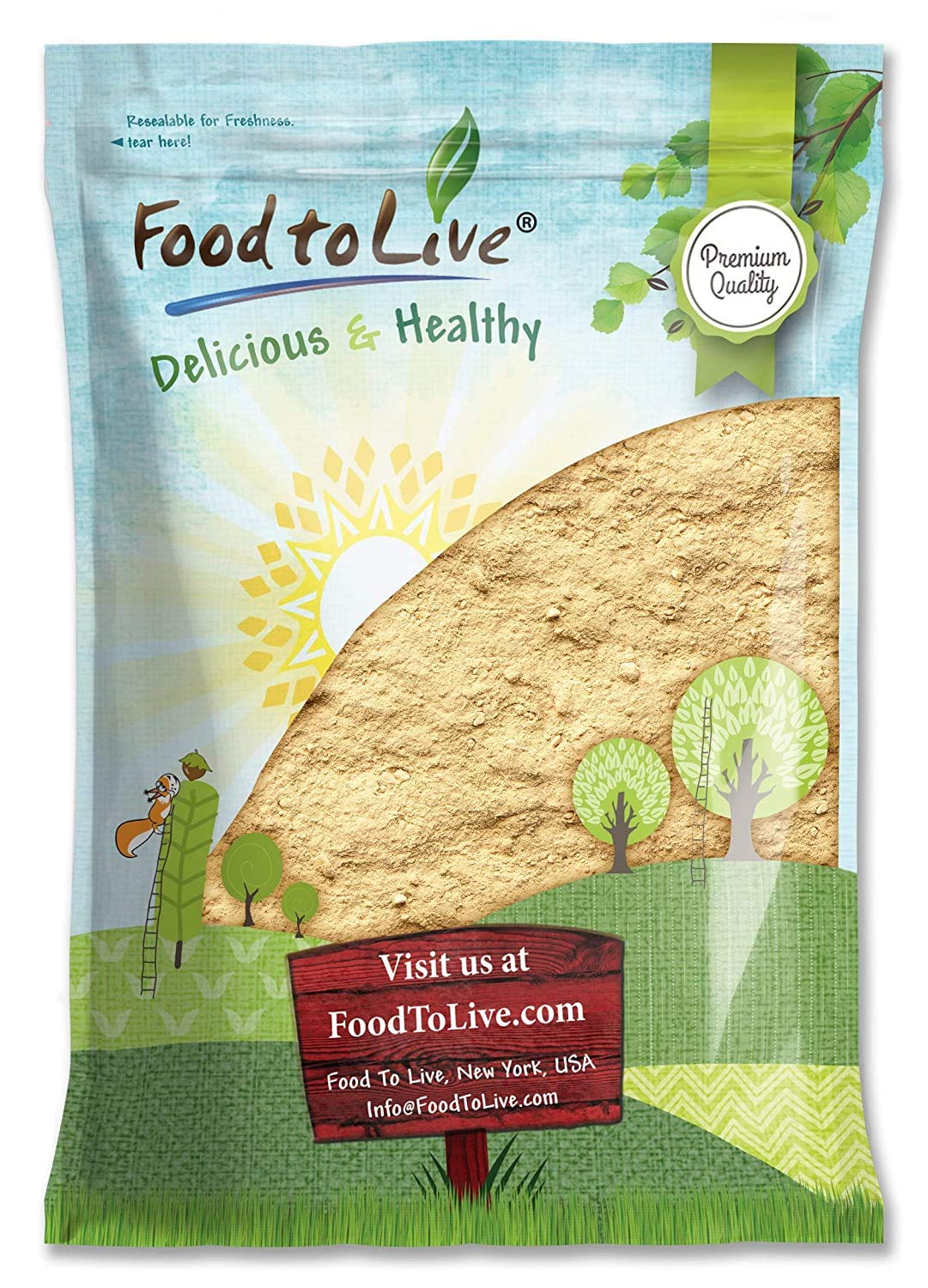 Food to Live Yellow Maca Powder
