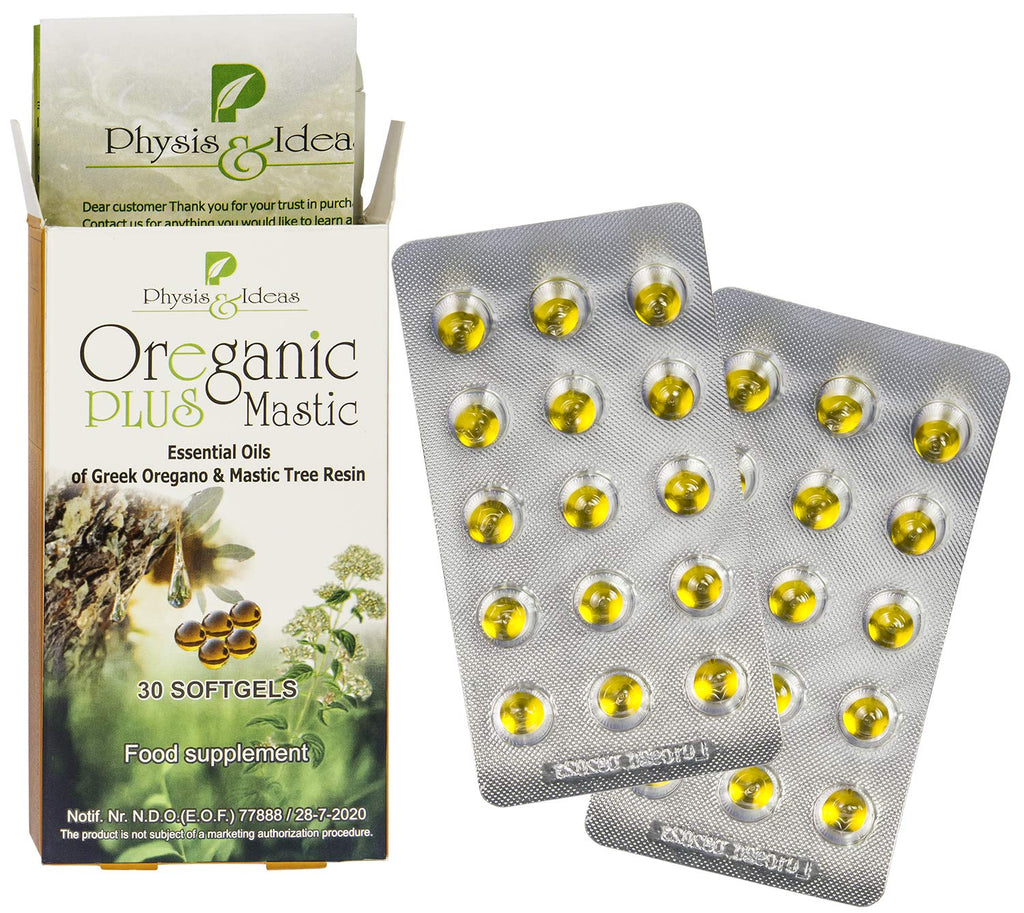 Physis & Ideas Oregano Essential Oil & Mastic Gum Softgels - 30 Count - image 3