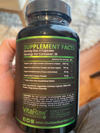 VitaRaw Organic Irish Sea Moss Capsules 2400 mg - 120 Count - image 9