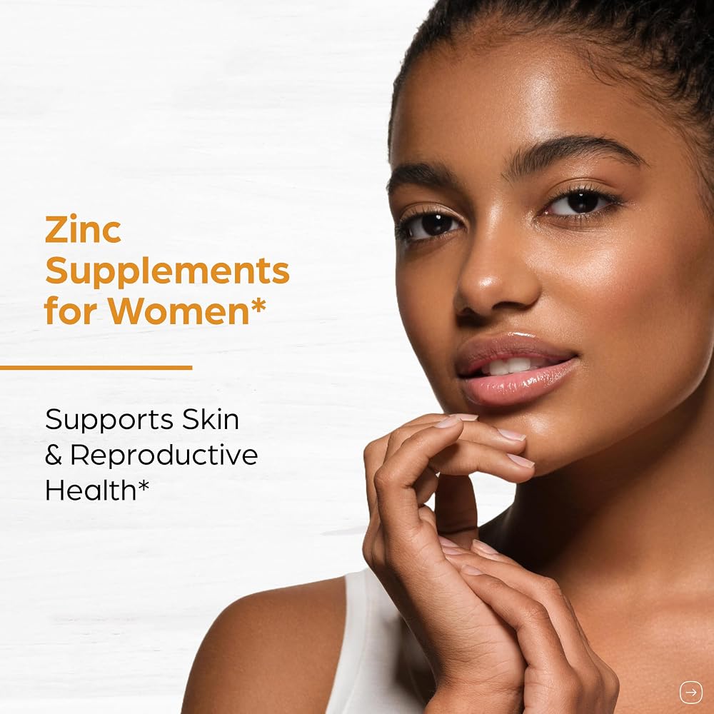 SANDHUHERBALS Zinc Capsules for Men & Women