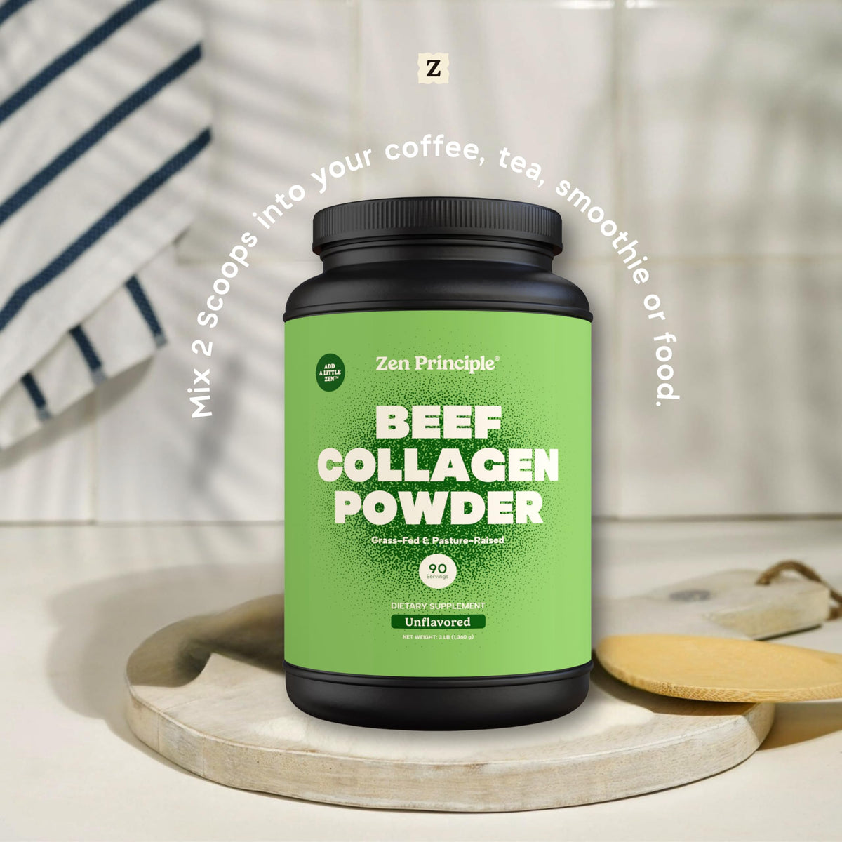 Zen Principle Grass-Fed Collagen Peptides
