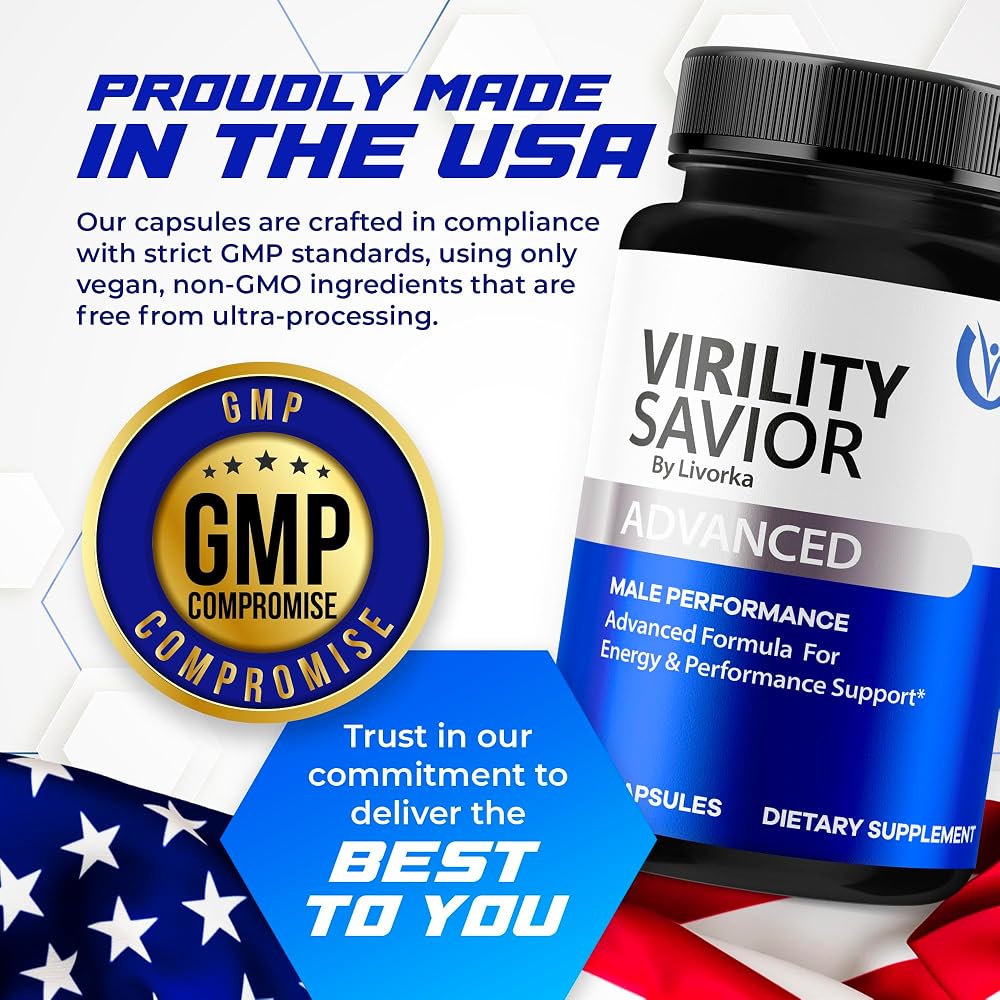 LIVORKA VirilitySavior Advanced Formula Capsules - 180 Capsules - image 5