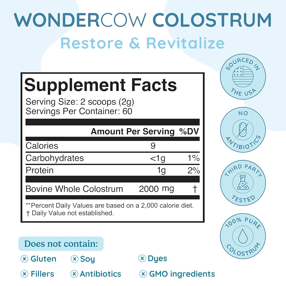 WONDERCOW Colostrum Powder Supplement - image 5