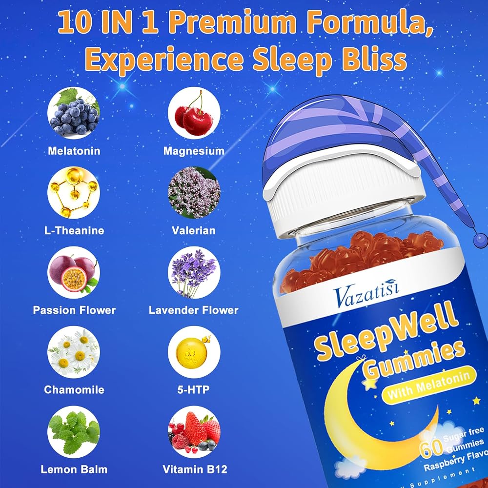 Vazatisi Melatonin Gummies