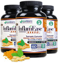 ecostream Naturals InflamEase with Turmeric & Boswellia - 180 Capsules