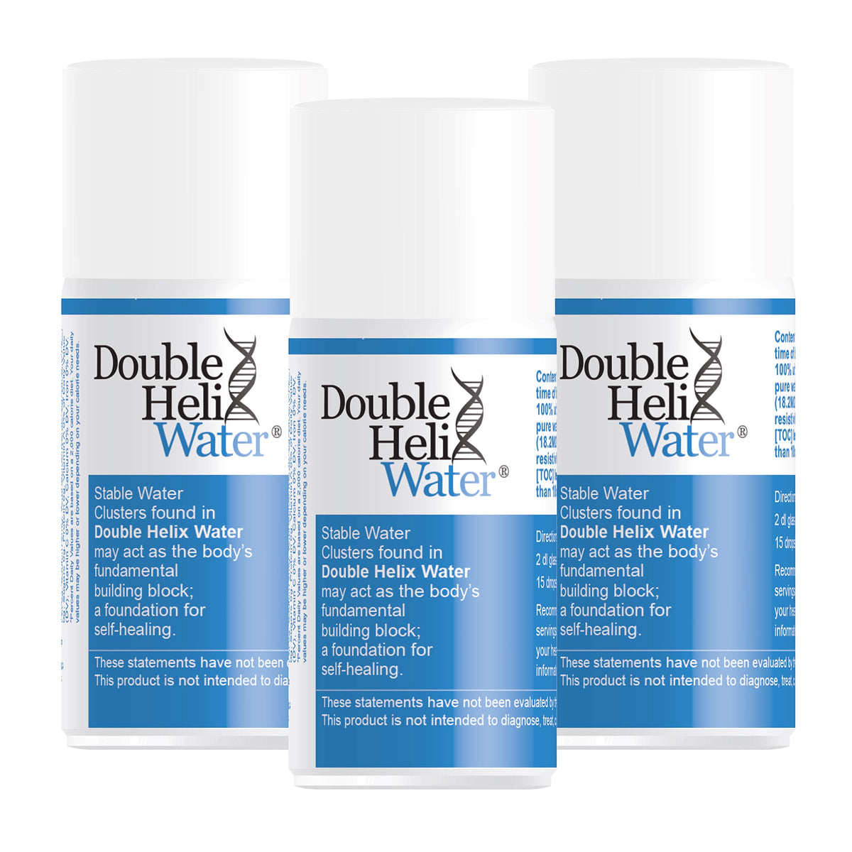 Double Helix Water Drops - 3 Pack (15 ml)