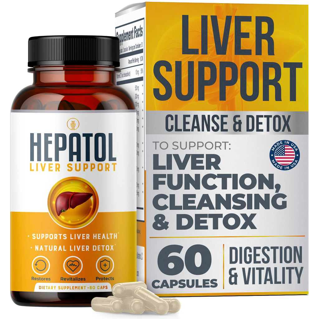 Hepatol - Liver Cleanse Detox - Herbal Liver Supplement