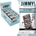 JIMMYBAR Cookies N Cream Protein Bars 19g - 12 Count