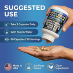 Clean Nutraceuticals Sea Moss Black Seed Oil Blend - 60 Capsules - image 6