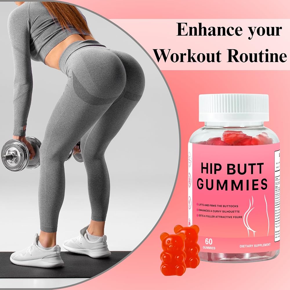 Siyolaherb Hip BBL Gummies for Women Body - 60 Gummies - image 5