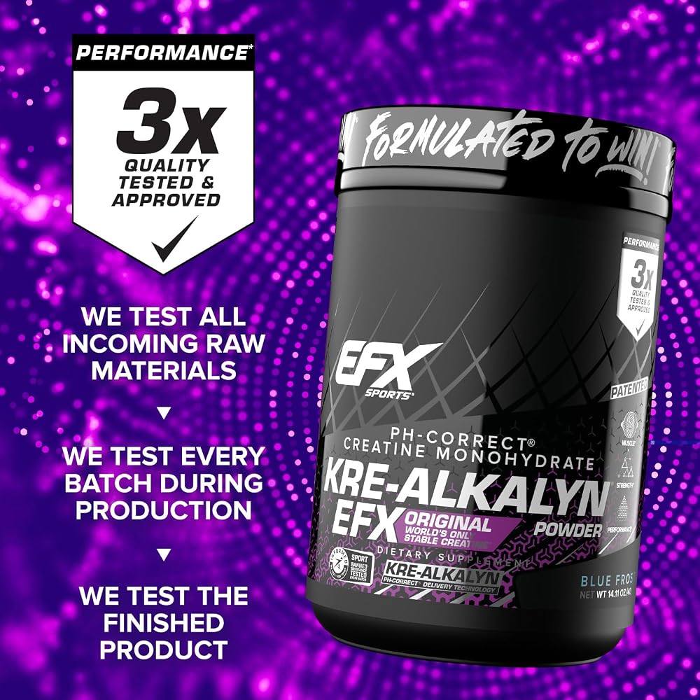 EFX Sports Kre-Alkalyn EFX Creatine Powder - 200 Servings - image 7