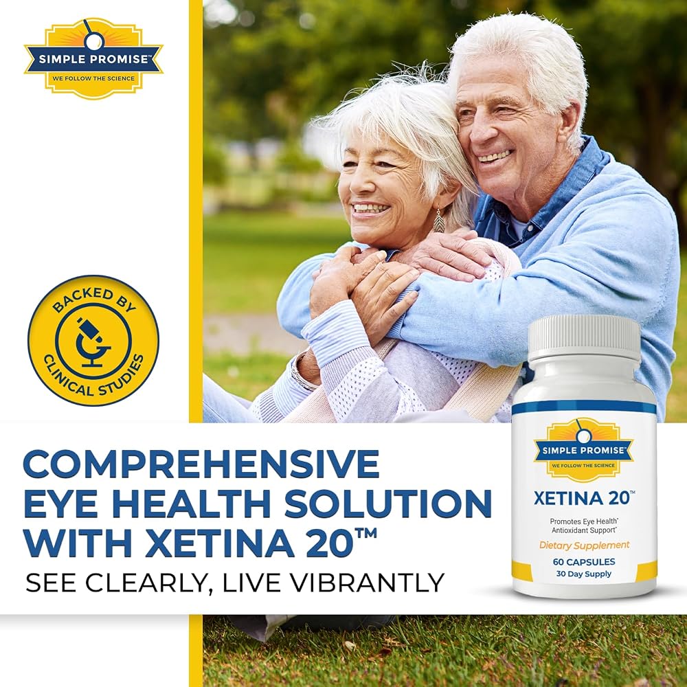 Simple Promise Xetina 20 Lutein and Zeaxanthin Eye Vitamins - 60 Capsules - image 7