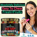 Healthergize Hemp Gummies for Sleep - 95 Gummies - image 4