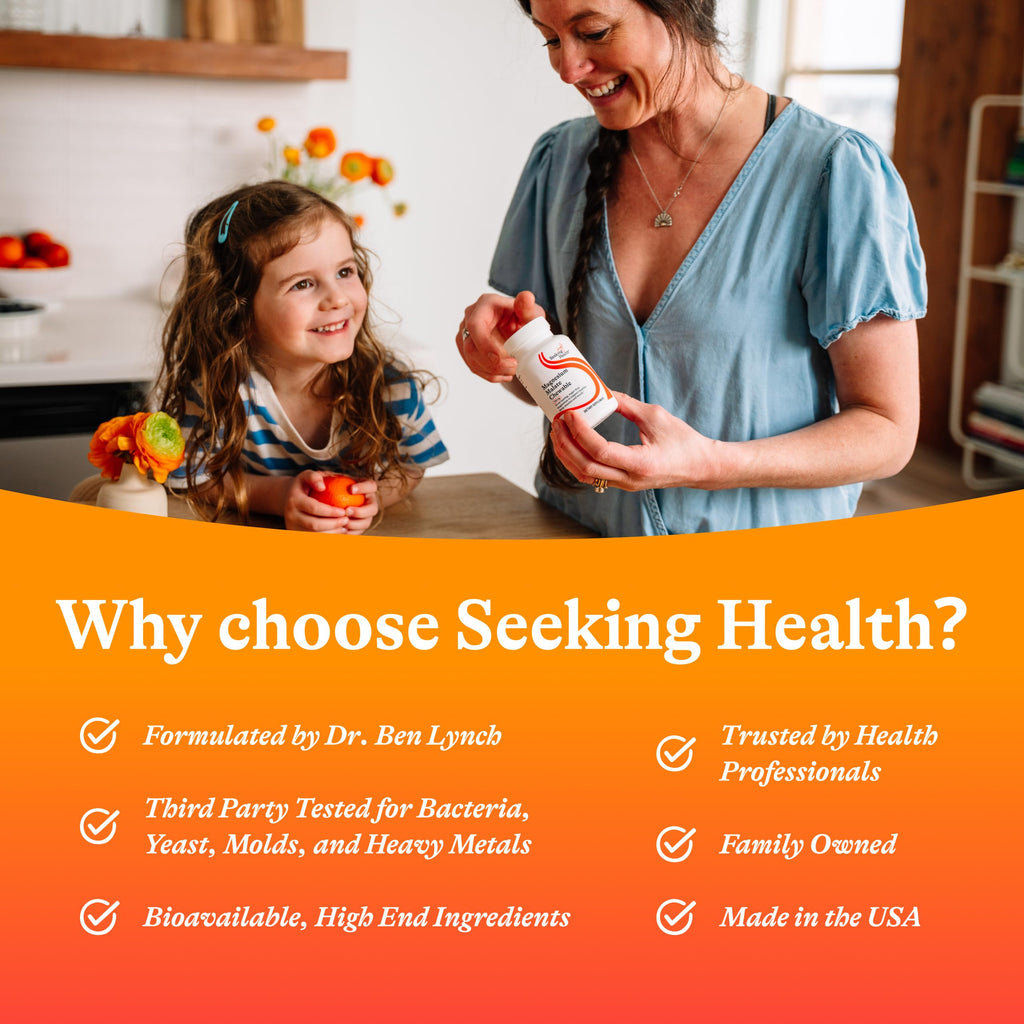 Seeking Health Magnesium Malate Chewable - 100 Tablets - image 6