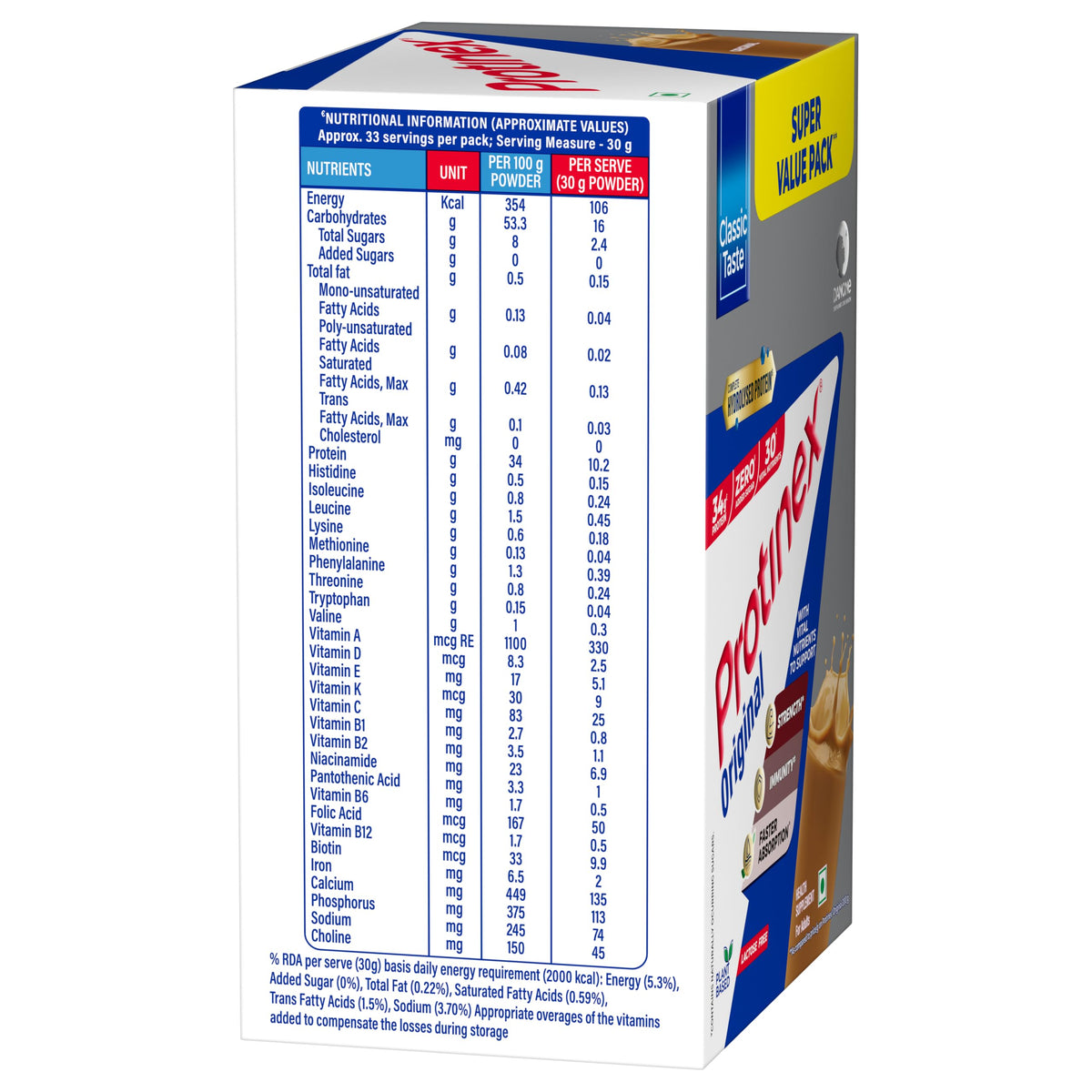 Protinex Original Health and Nutritional Drink Mix - 1 Pack - image 3