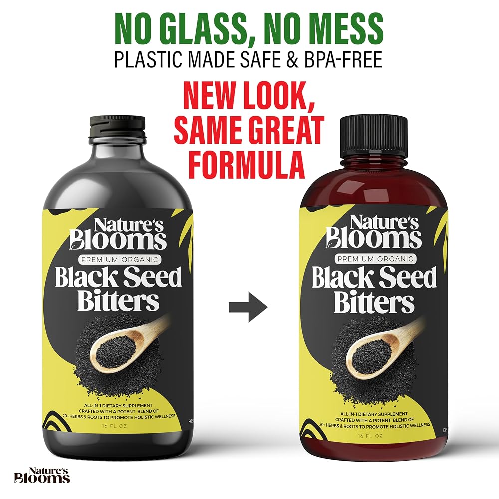 Nature's Blooms Soursop & Black Seed Bitters Bundle - 2 x 16 oz - image 3