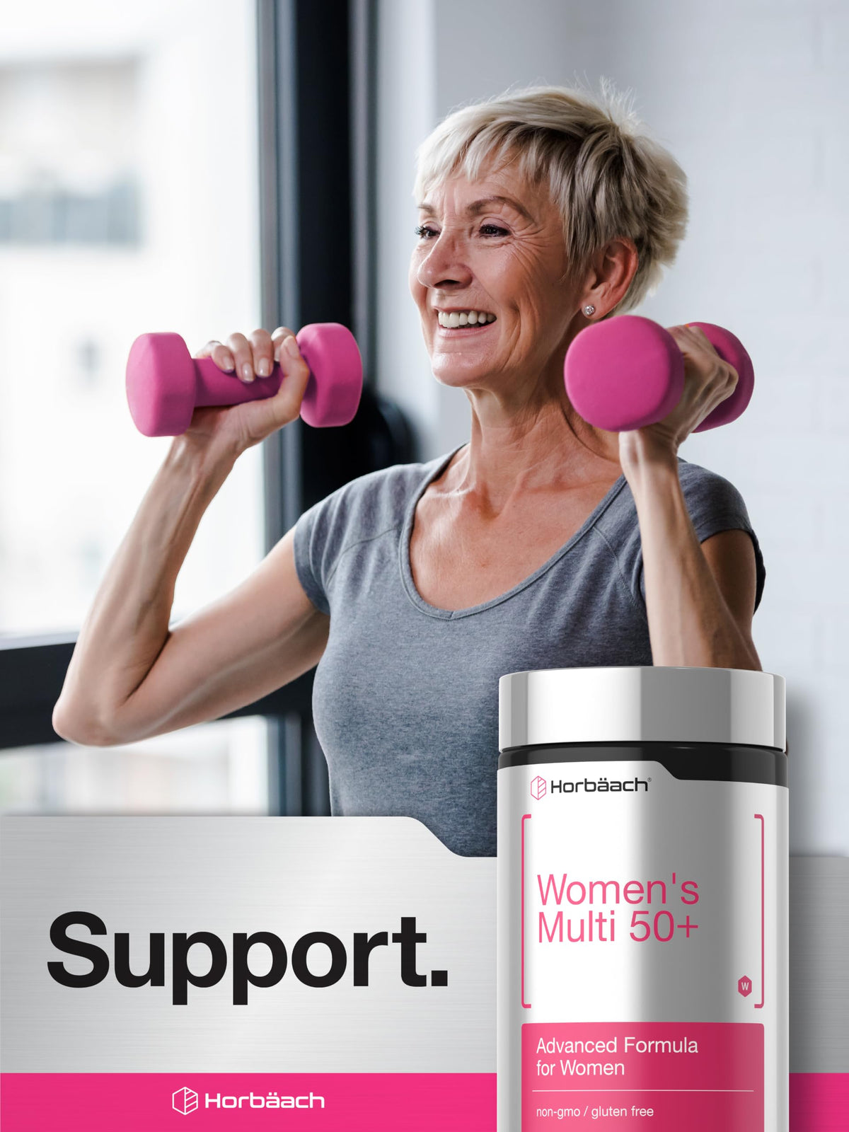 Horbäach Multivitamin for Women 50+ - 60 Coated Caplets - image 6