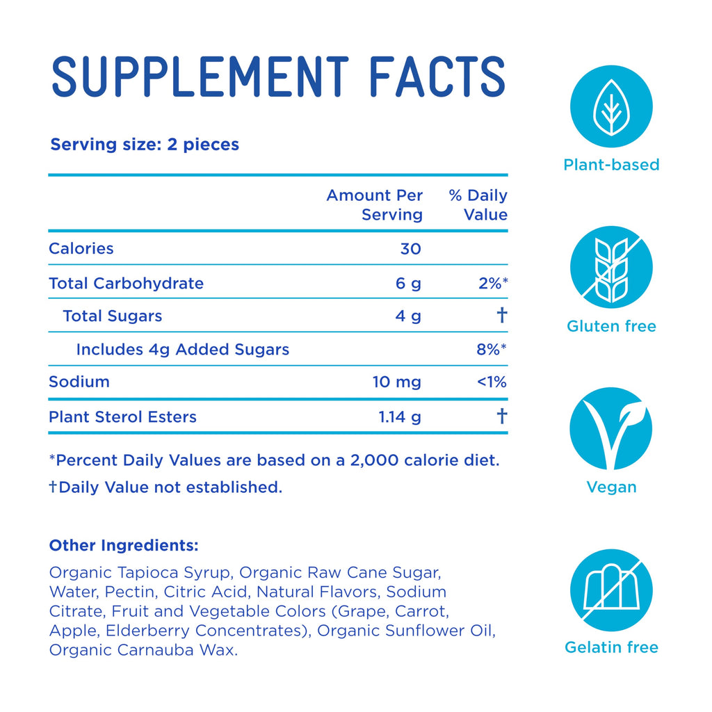 Piper Biosciences Plant Sterols Healthy Cholesterol Gummies - image 7
