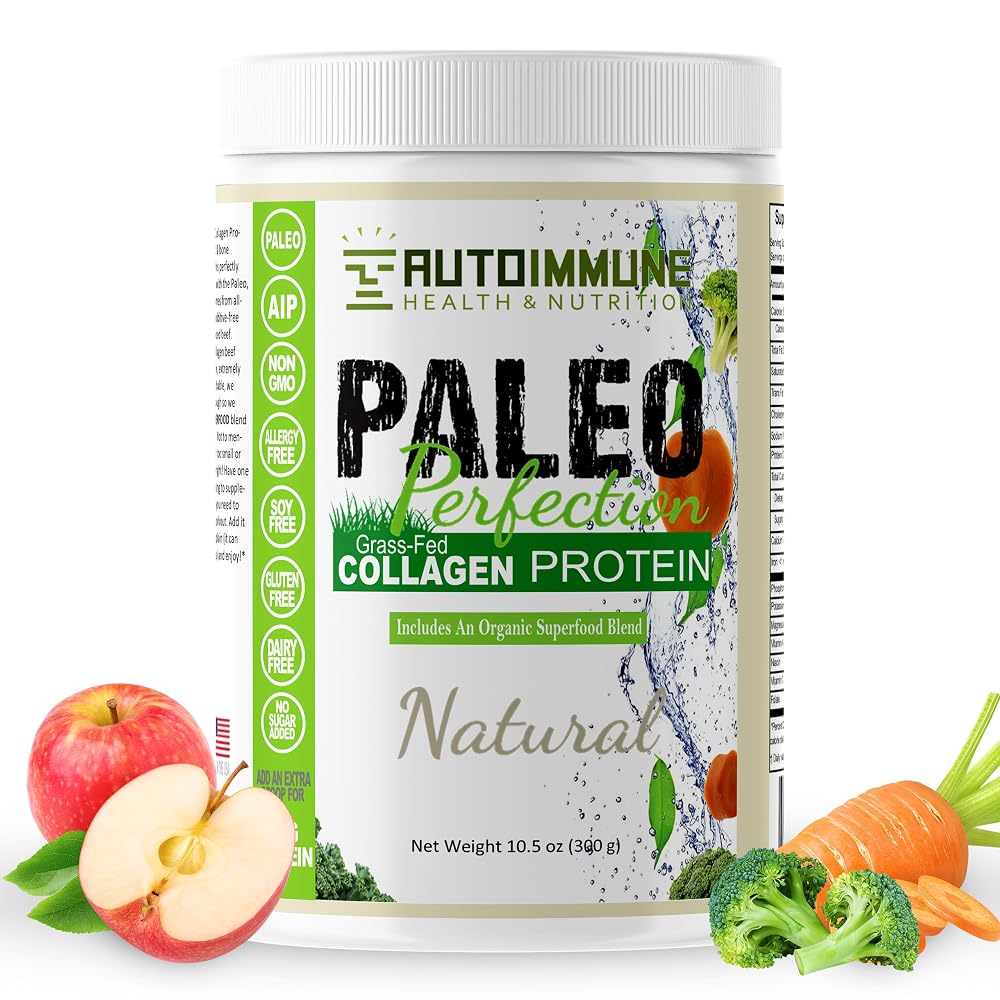 Autoimmune Health & Nutrition Grass Fed Beef Collagen Protein Powder