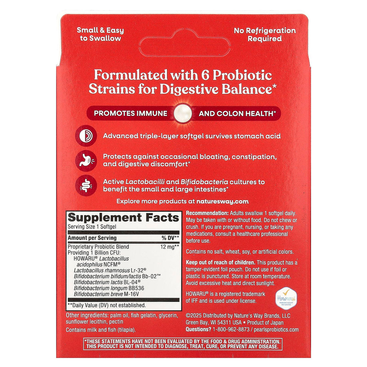 ---- Probiotic Pearls IC Intensive Care Probiotics - 180 Capsules - image 2
