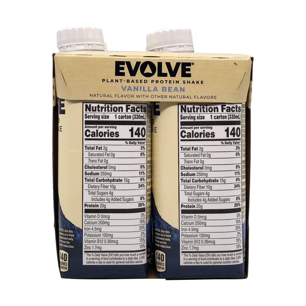 Evolve Vanilla Bean Protein Shakes - Pack of 4 (11 Fl Oz Each) - image 5