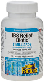 Natural Factors ReliefBiotic IB Probiotic 7 Billion CFU - 30 Vegetarian Capsules - image 4