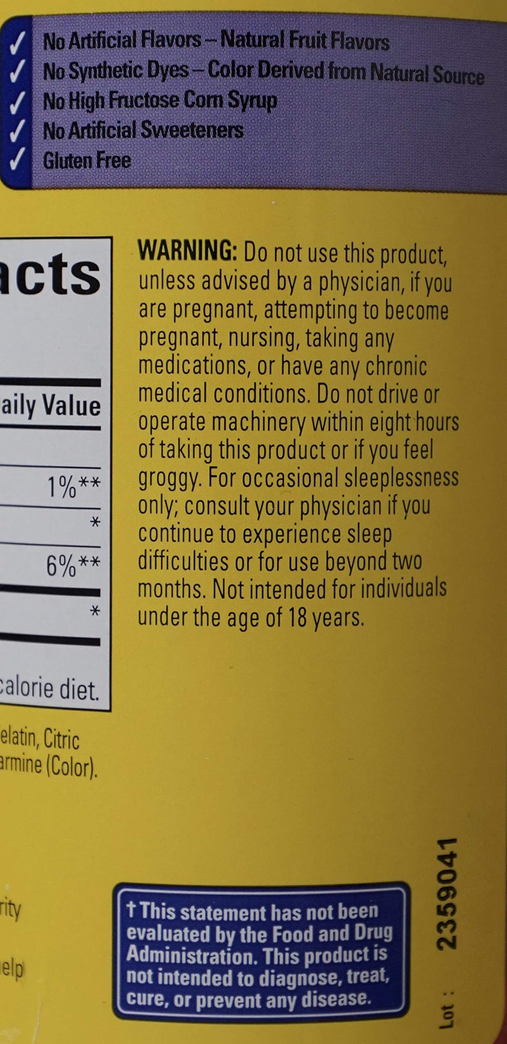 Nature Made Melatonin 10 mg