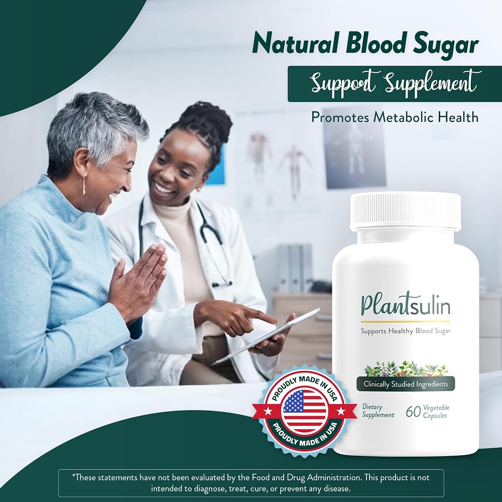 Plantsulin Blood Sugar Support 11 Plant Extracts - 180 Capsules - image 5