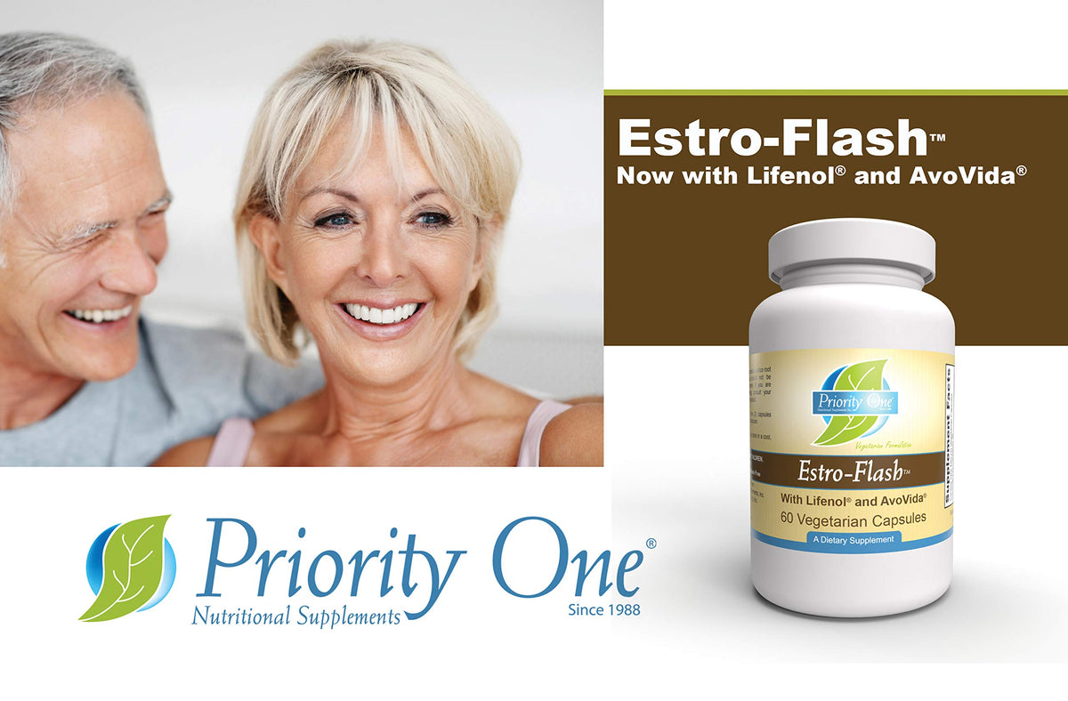 Priority One Estro Flash Vegetarian Capsules - 60 Count - image 6