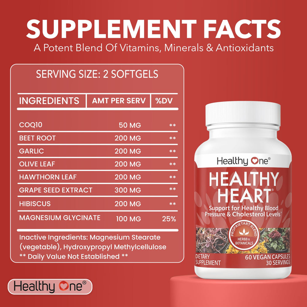 Healthy Heart - Healthy Cholesterol Circulation & Blood Pressure - image 2