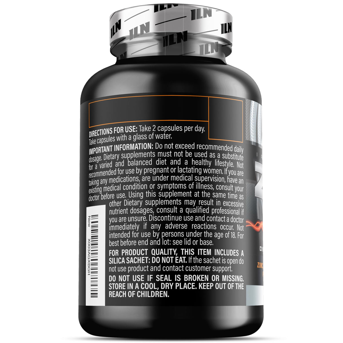 Iron Labs Nutrition ZM6 High Strength Zinc Magnesium - 180 Capsules - image 9