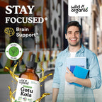 Wild & Organic Gotu Kola Drops - Organic Gotu Kola Herb Liquid