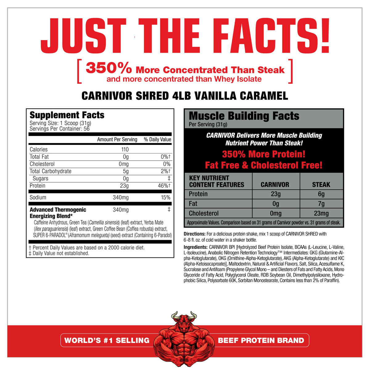 MuscleMeds Fat Burning Beef Protein Powder