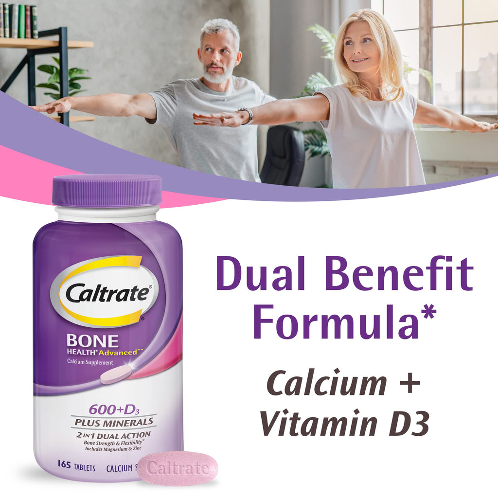 Caltrate 600 Plus D3 Plus Minerals Calcium and Vitamin D Supplement