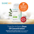 SANE Vitaae Brain Support Supplement - 30 Tablets - image 6