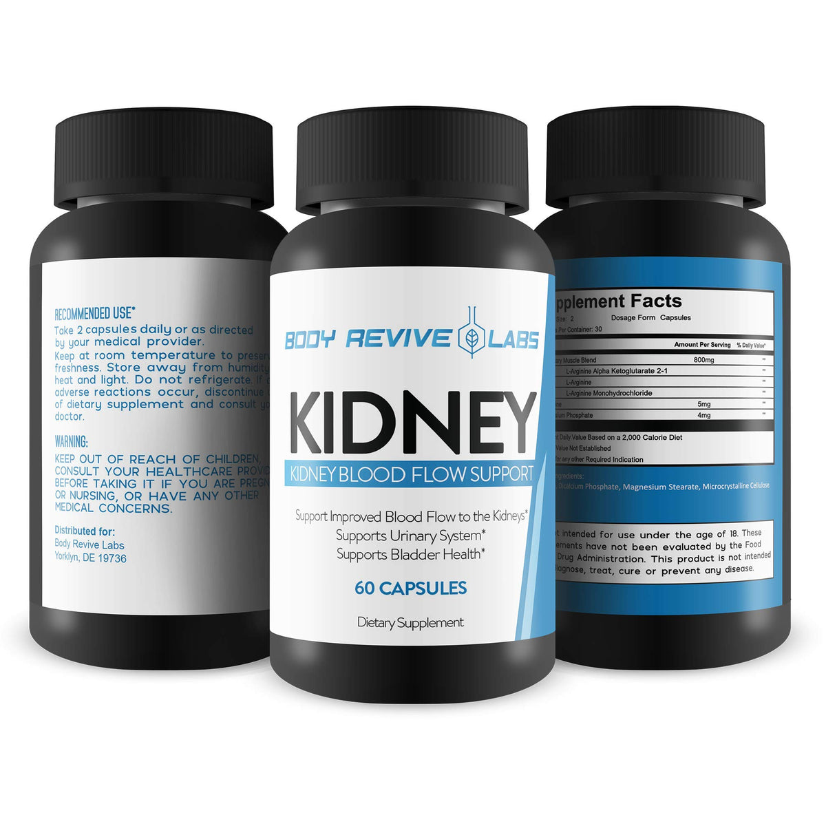 Body Revive Labs Kidney Support Capsules - 1 Count - image 4