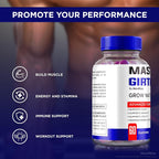 NutraRize Massive Girth Gummies for Men - 60 Gummies - image 7